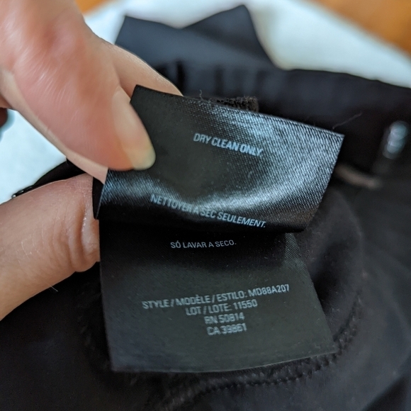 TAHARI women's black office work pants medium - Picture 6 of 11